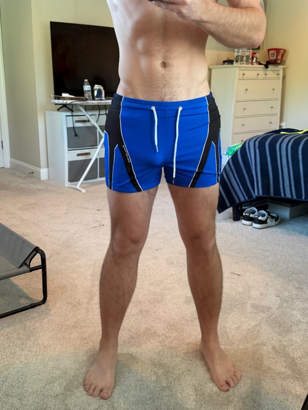 Men’s Nasty Pig swim trunks large